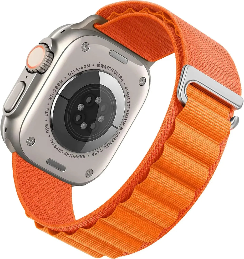 Upgrade Alpine band For Apple Watch Ultra 3 2 49mm 11 10 9 8 7 46mm 42mm 45mm 41mm Nylon band Apple Watch 6 5 SE3 44mm 40mm Band