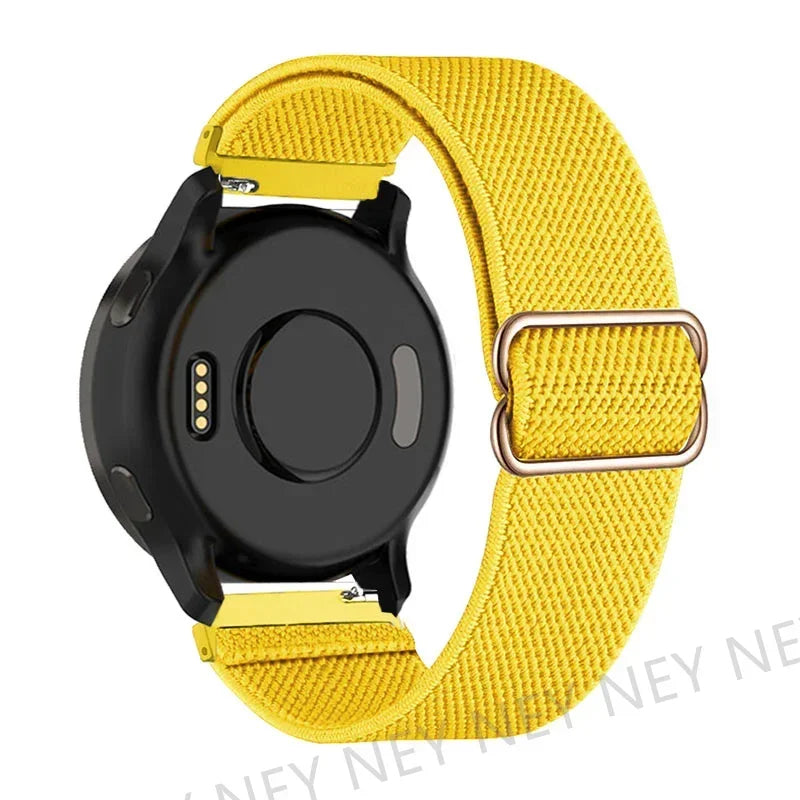 20mm 22mm strap For Samsung Galaxy watch 7 classic 46mm/6 Classic/Gear S3/4/5 pro 44mm 40mm Nylon Elastic Huawei GT 2/3 Pro band
