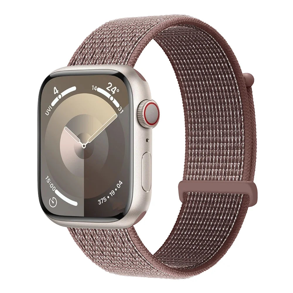 Nylon band for Apple Watch 11 10 46mm 42mm Ultra 3 2 49mm Breathable Replacement Wristband Apple Watch 9 8 7 6 5 SE3 45mm 41mm 44mm