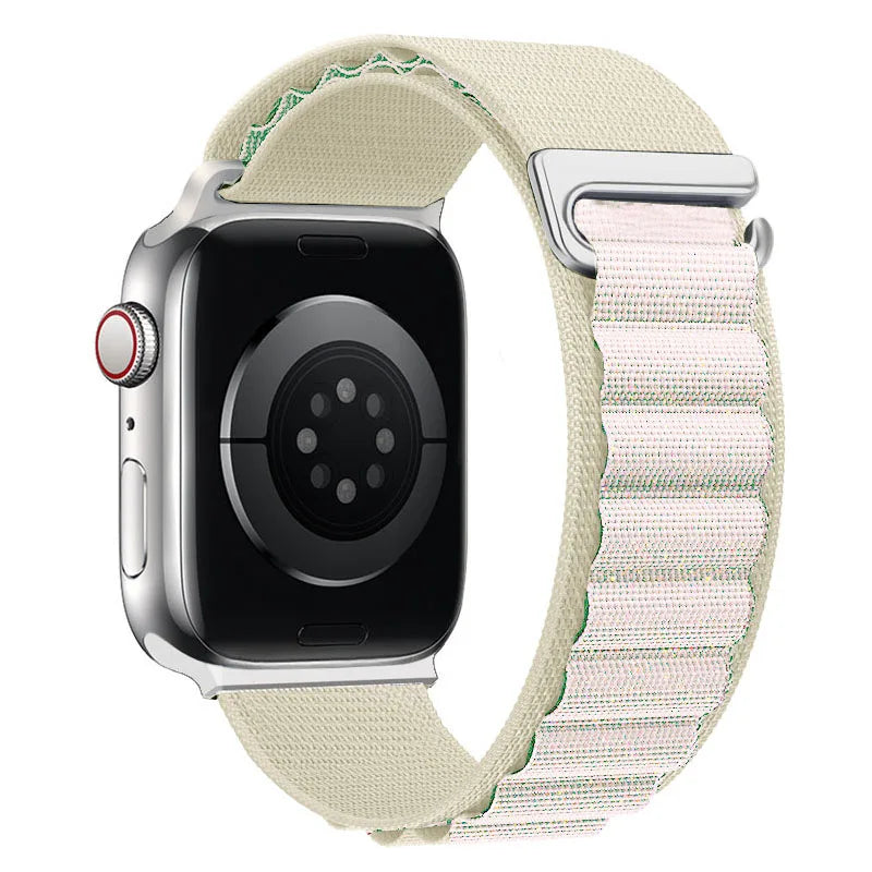 Alpine loop For Apple Watch band 44mm 49mm 45mm 40mm 41mm 42mm 38mm band correa Apple Watch Series 7 6 5 3 SE 8 Ultra 2 49mm band