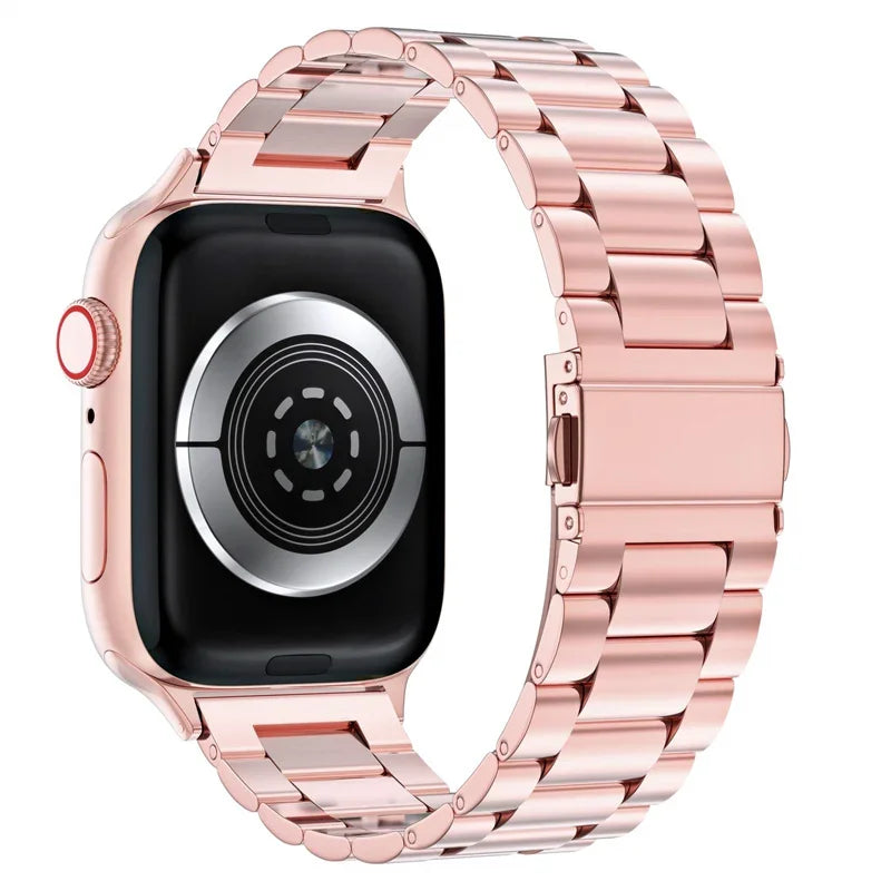 Stainless Steel band for Apple Watch band 45mm 44mm Ultra 2 49mm 42mm 40mm 41mm 46mm metal watch band Series 10 9 8 7 6 5 4 3 se