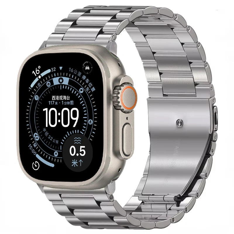 Metal band For Apple Watch 11 10 42mm 46mm Stainless steel Apple Watch Ultra 3 2 1 49mm 9 8 7 6 5 4 3 SE 3 45mm 41mm 44mm 40mm 38mm Belt