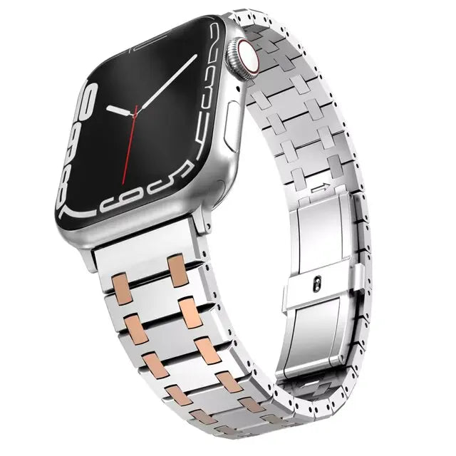 Luxury metal band For Apple Watch Series 11 46mm 42mm Ultra 3 49mm 45mm 41mm Stainless Steel band Apple Watch 10 9 SE3 40mm 44mm