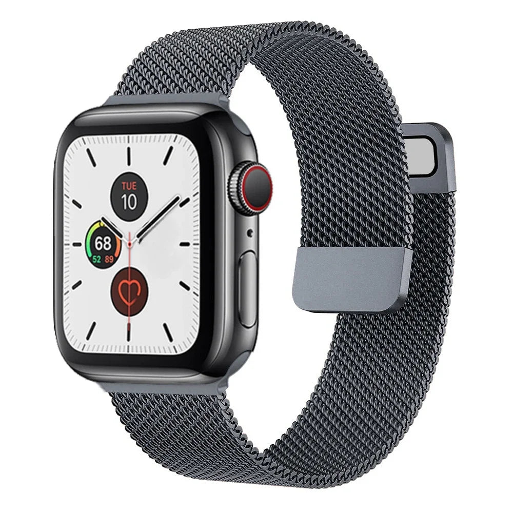 Milanese band For Apple Watch S10 46mm 42mm Ultra 2 49mm Magnetic band For Apple Watch Series 9 7 8 5 6 SE 44mm 45mm 41mm 40mm