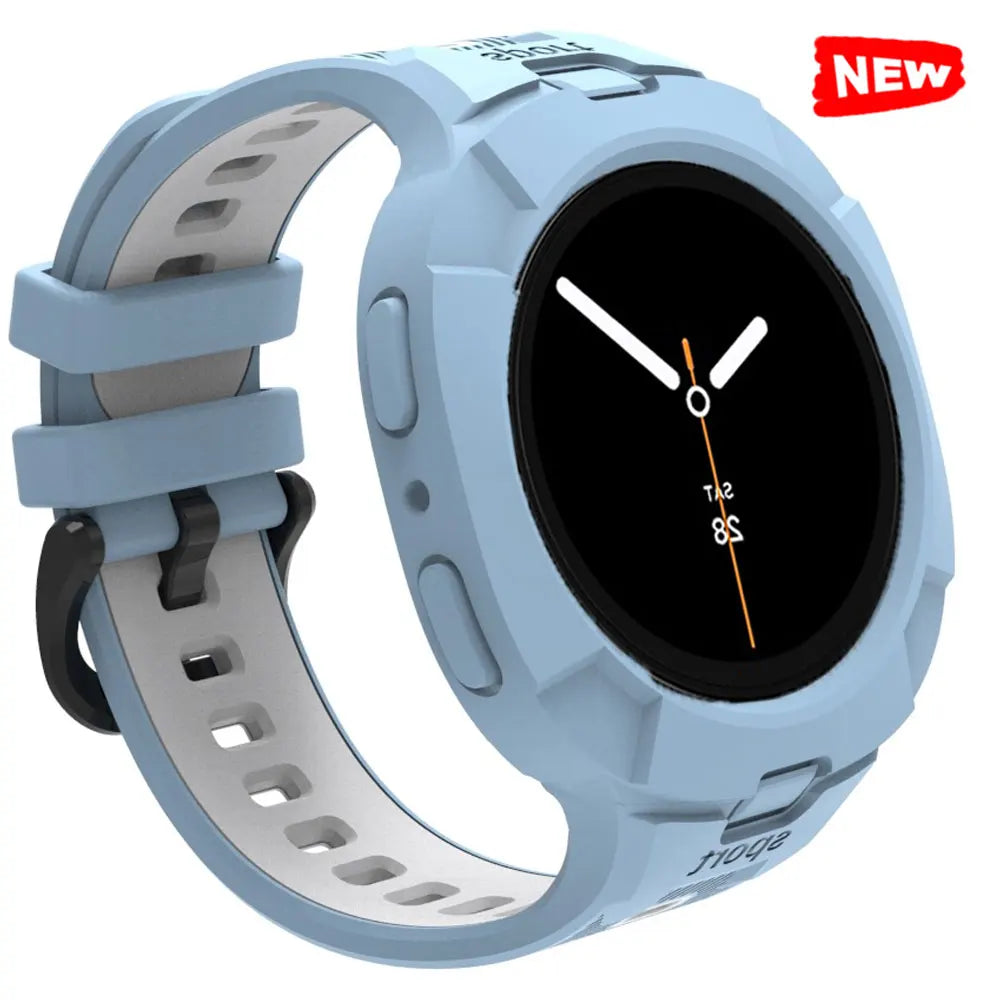 Samsung Watch 8 40mm 44mm TPU Strap Silicone Watchband For Samsung Galaxy Watch 8 Classic 46mm Sport Smartwatch Accessories