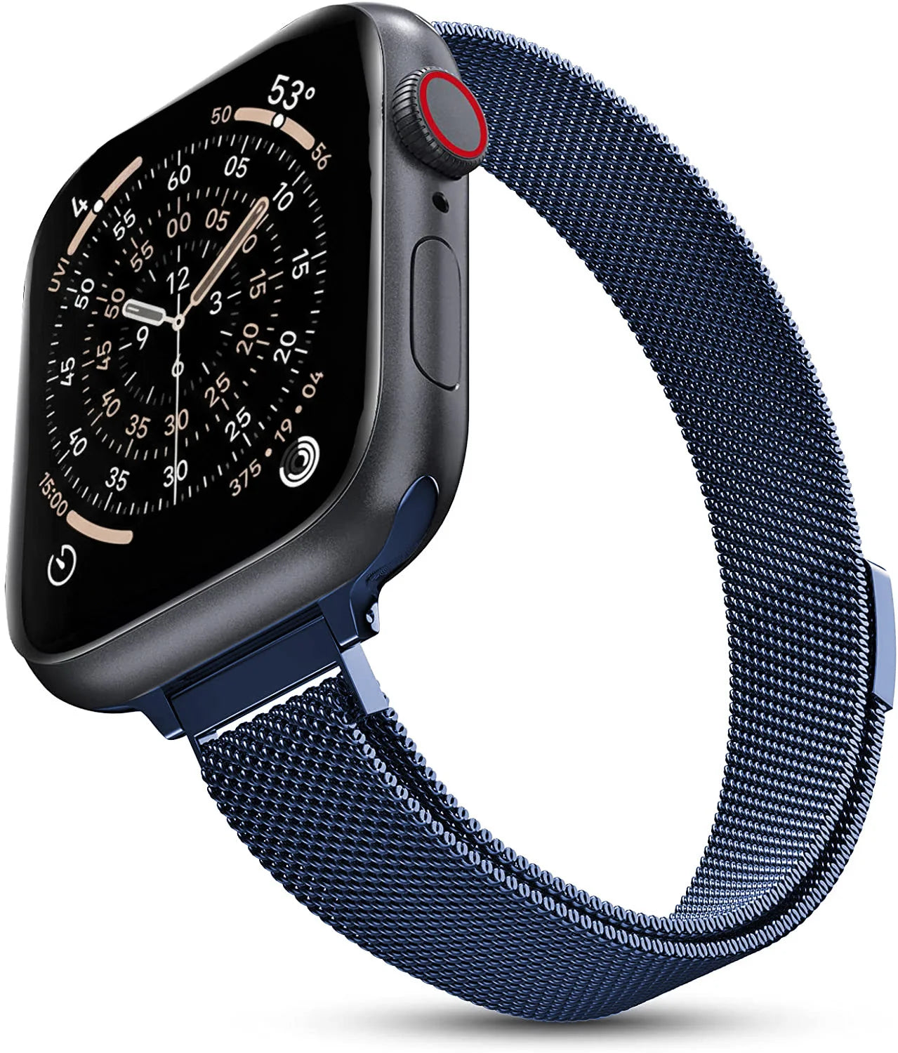 Slim Milanese Loop band For Apple Watch Ultra 3 band 40mm 44mm 41mm 45mm 42mm 49mm band Correa Apple Watch Series 11 10 9 8 7