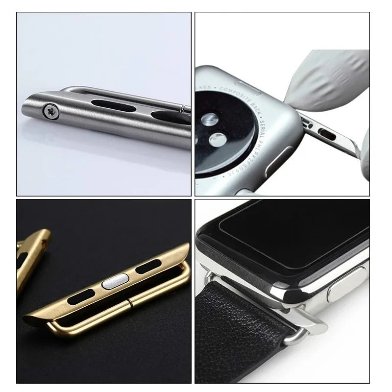 Adapter Connector for Apple Watch Series Ultra 2 9 8 7 6 SE 5 4 3 band 44mm 40mm for Apple Watch 41mm 45mm 42mm 49mm band Accessories