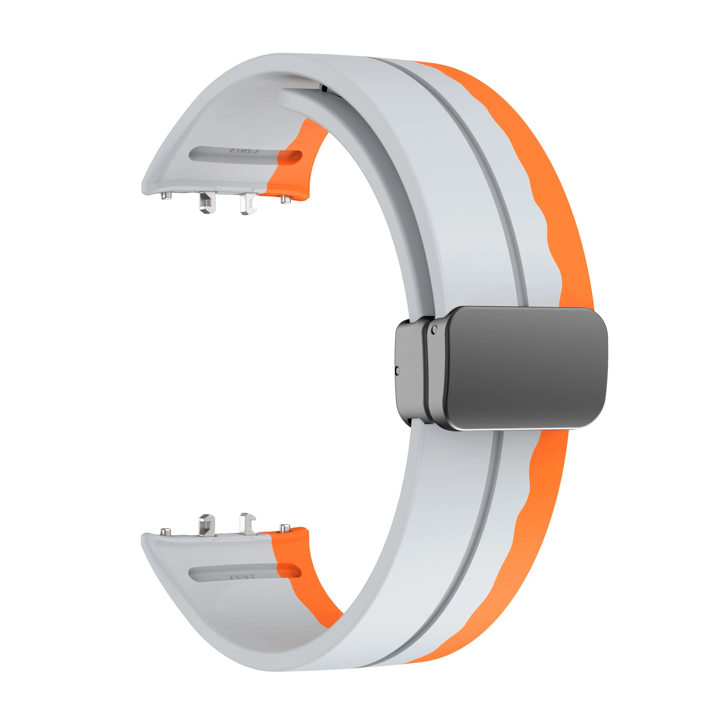 Sports Silicone Band For Samsung Galaxy Fit3 Fit 3 SM-R390 Magnetic D Buckle Strap Wristband Bracelet Replacement Accessories