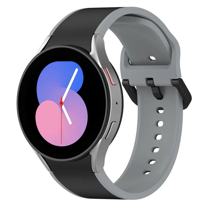 Official 1:1 Strap for Samsung Watch 6/5/4 44mm 40mm Watch5 Pro 45mm Bespoke Edition Sport 20mm Band Galaxy 6 Classic 43mm 47mm