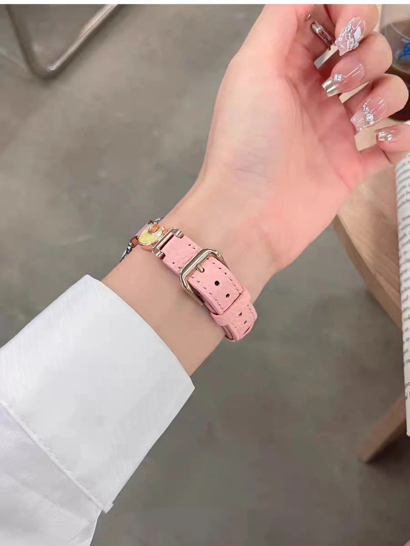 Fashion Leather loop Correa For Apple Watch band Series Ultra 11 10 9 8 7 6 5 4 3 38mm 40mm 41mm 42mm 44mm 45mm 46mm 49mm band