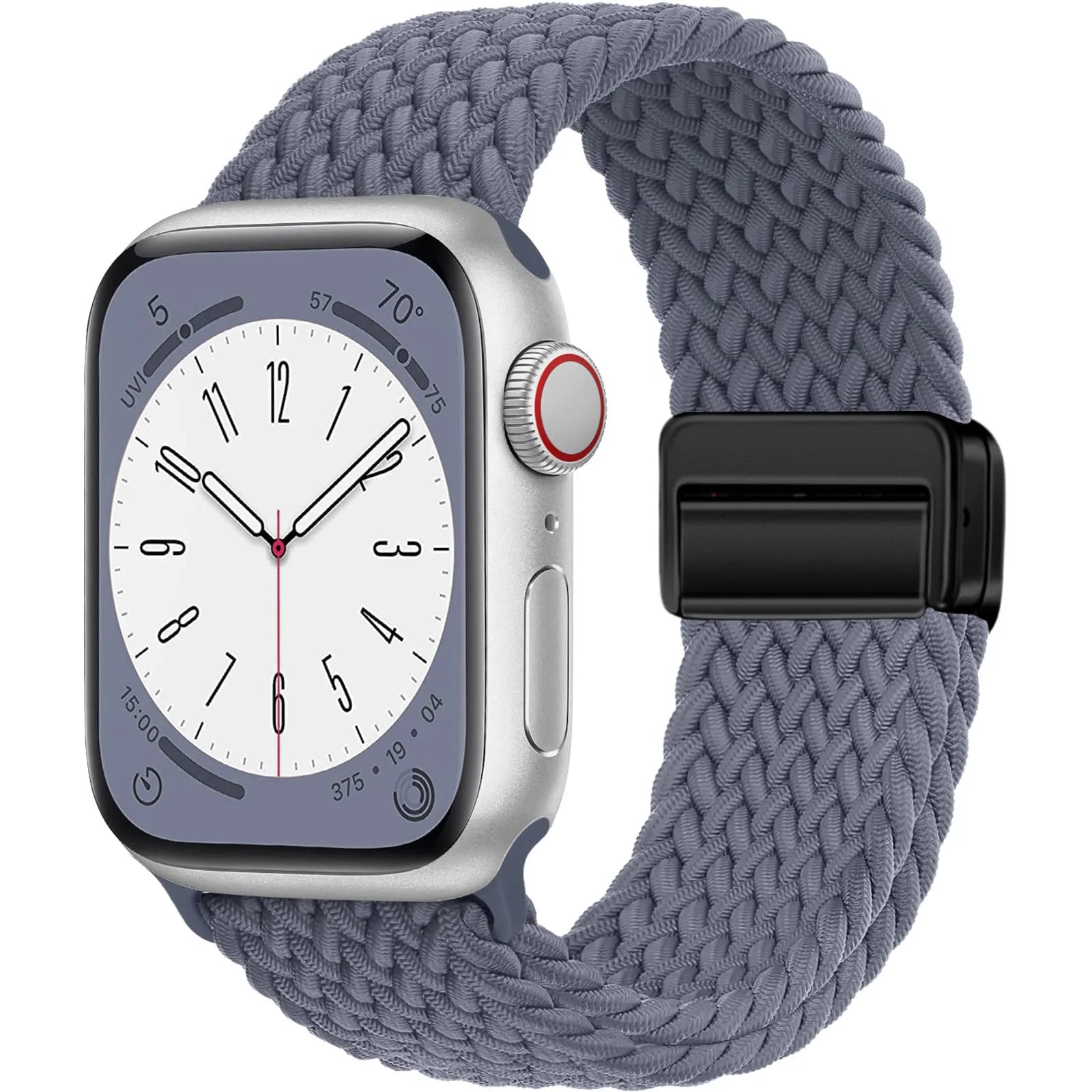 Braided band For Apple Watch band 40mm 45mm 41mm 44mm 49mm 38mm magnetic buckle Nylon band Apple Watch Series SE 7 5 6 8 9 Ultra 2