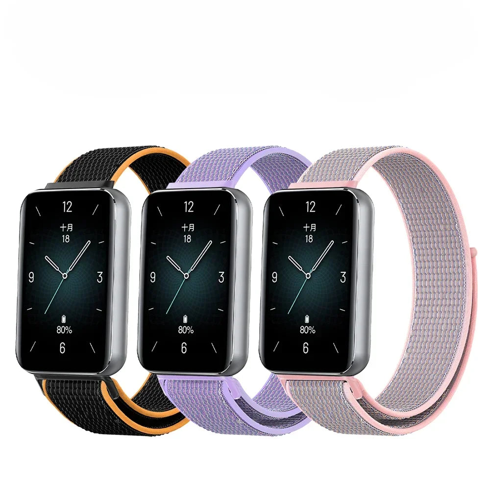 Watch Band for Honor Band 9 Nylon Woven Casual Fashion Watch Strap