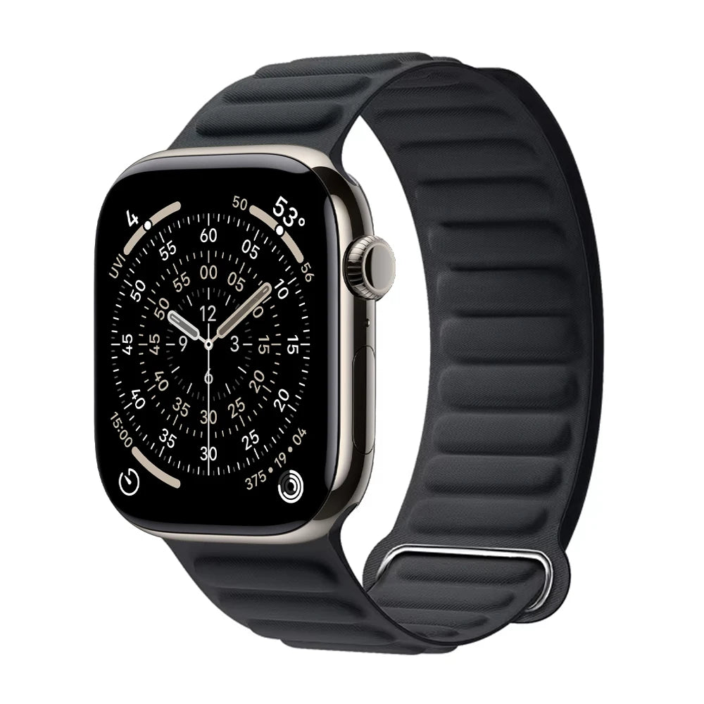 FineWoven band for Apple Watch 11 band 46mm 42mm 49mm 40mm 45mm 41mm 44mm Magnetic Link band Apple Watch Series 10 9 8 6 7 SE Ultra 3