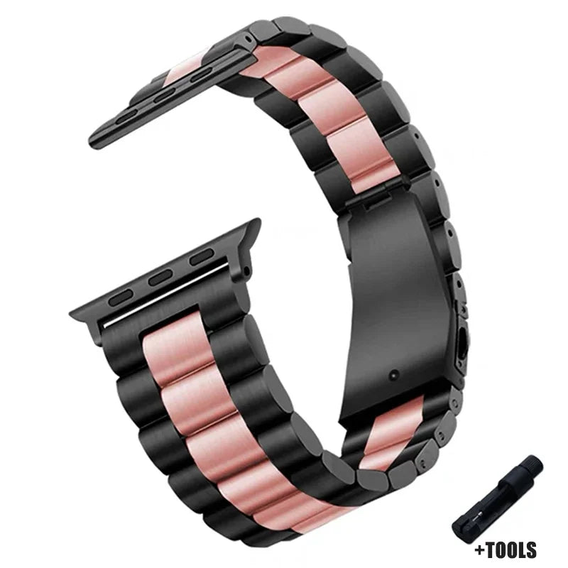 Stainless Steel band for Apple Watch band Ultra 2 49mm 46mm 45mm 41mm 44mm 42mm metal band Apple Watch Series 10 9 8 7 SE 6 5 4