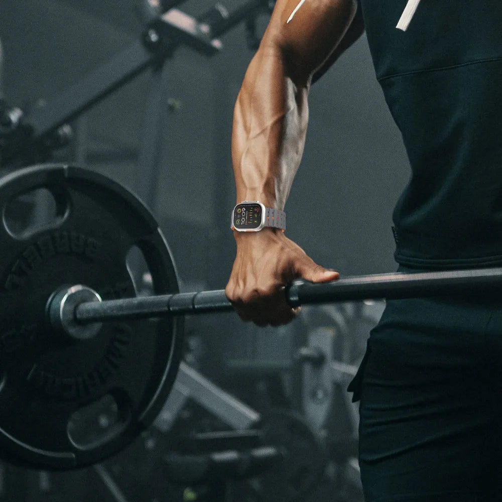 Magnetic band For Apple Watch Ultra 3 49mm 44mm 45mm 46mm 42mm Belt Silicone band Apple Watch Series 11 10 8 7 6 5 9 SE 40mm Band