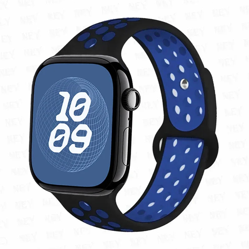 band For Apple Watch 10 46mm 42mm 45mm 41mm 44mm Ultra 2 3 49mm Sport Breathable band Apple Watch Series 11 8 7 6 4 5 9 SE 3 Band