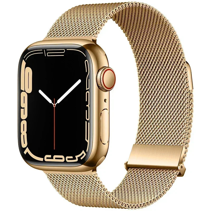 band For Apple Watch band 44mm 40mm 45mm 41mm 49mm 42mm 38mm correa milanese loop band Apple Watch Series 3 6 SE Ultra 2 7 8 9
