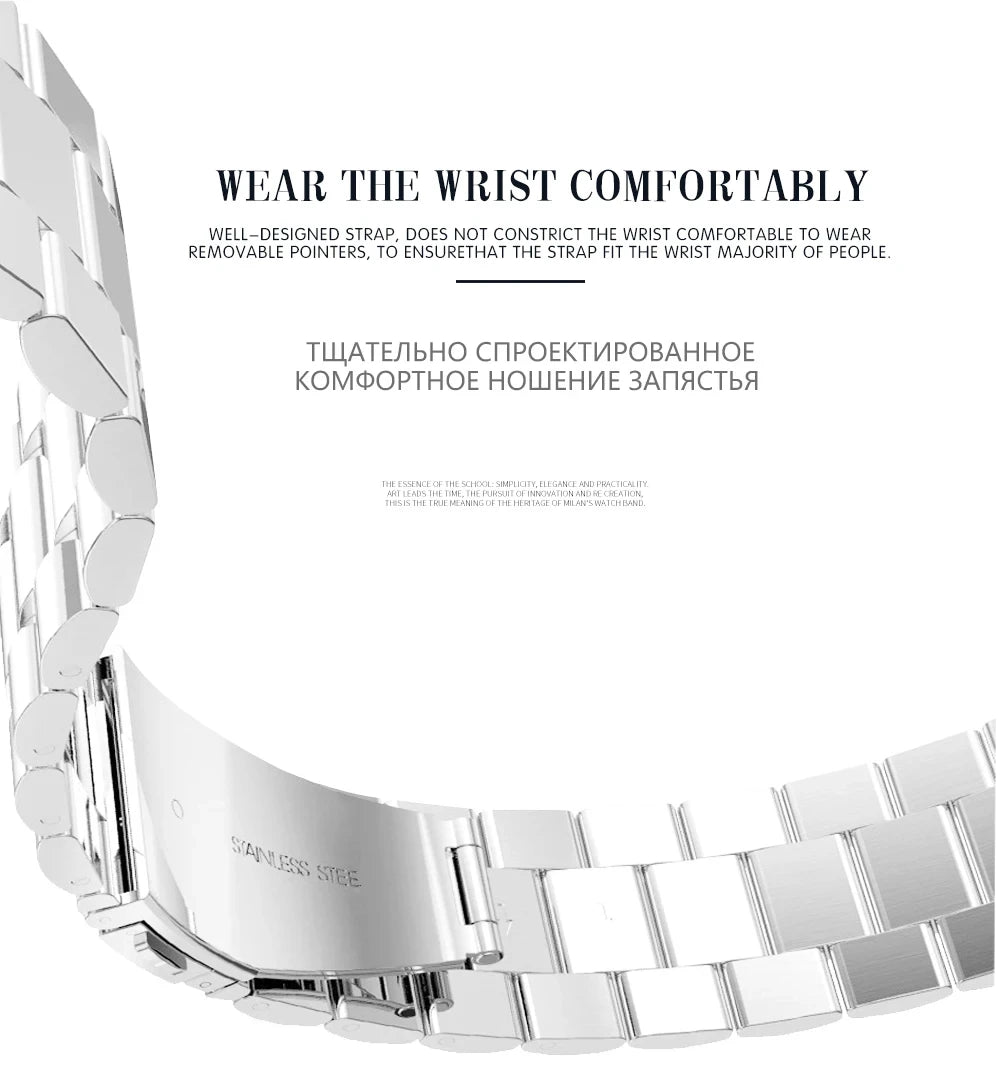 Compatible with Apple Watch 38mm 40mm 41mm 42mm 44mm 45mm 49mm , Business Stainless Steel metal Watch Band,Suitable for Apple Watch SE 98765