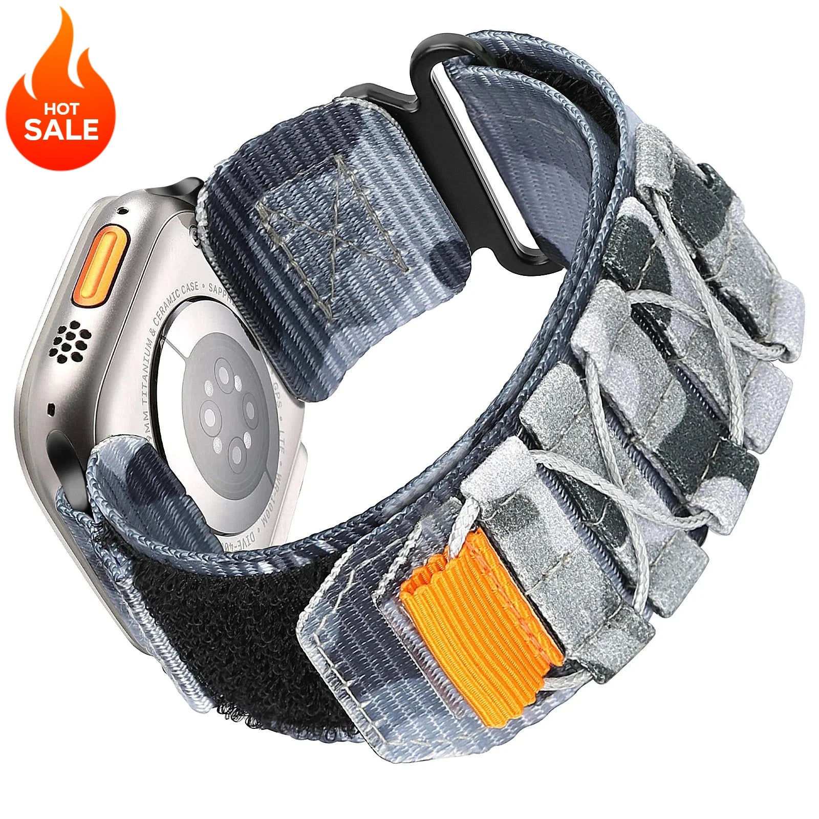 Nylon band for Apple Watch Ultra 3 2 1 49mm Series 11 10 46mm 45mm 44mm 41mm 42mm sport band Apple Watch 9 8 7 6 SE3 5 4