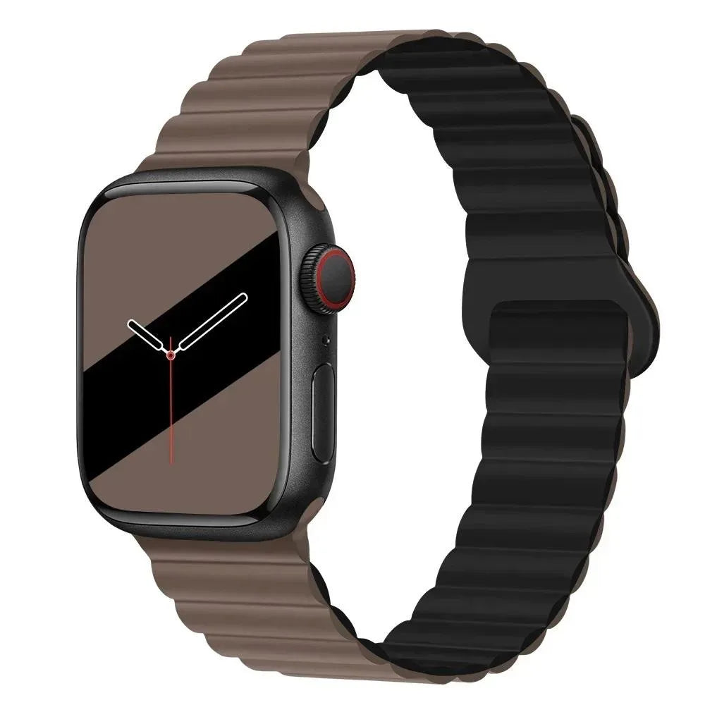 Magnetic band Silicone Sport band For Apple Watch 41mm 42mm 44mm 45mm 46mm 49mm Apple Watch Series 11 10 9 8 7 6 5 4se