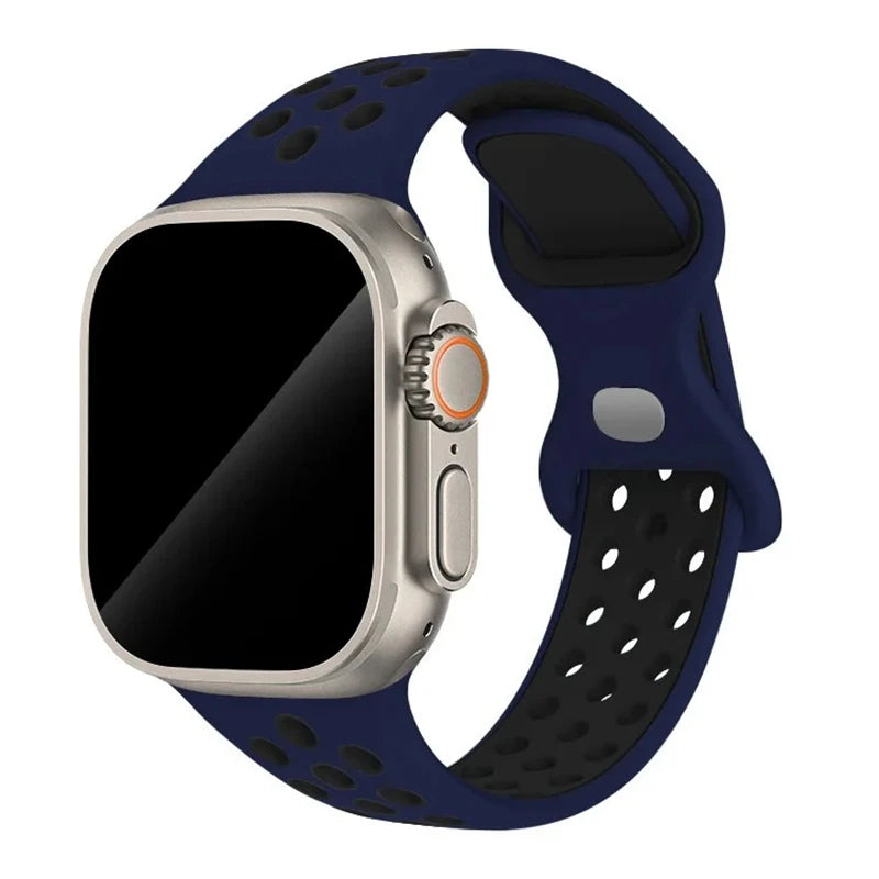 band For Apple Watch band 46mm 44mm 45mm 49mm 40mm 41mm 38mm 42mm correa Breathable band Apple Watch Series Ultra 11 10 9 8 SE 7 6