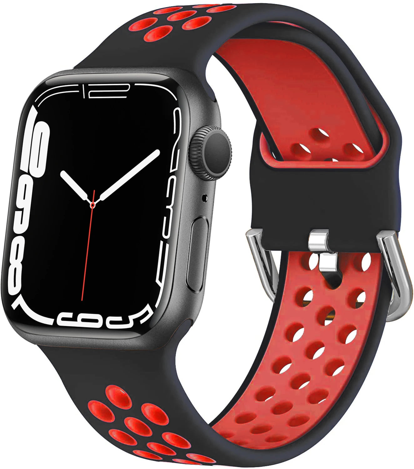 Silicone band For Apple Watch band 44mm 40mm 45mm 49mm 41mm 38mm 42mm 44mm band Apple Watch Ultra 2 Series 7 3 4 5 6 SE 8 Bands