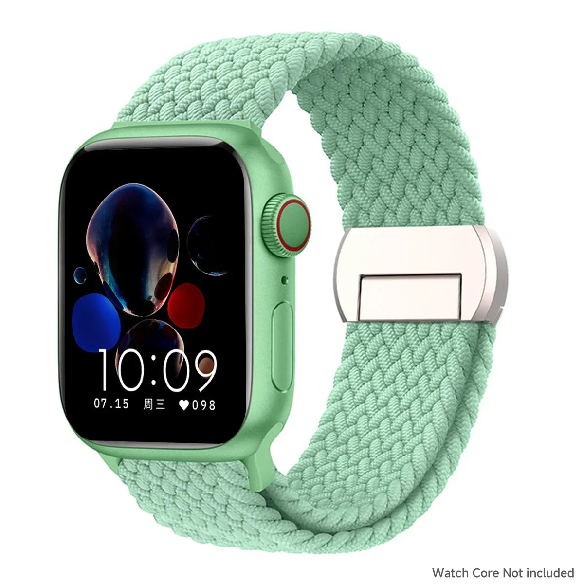 Braided band For Apple Watch band 44mm 40mm 45mm 49mm 41mm 38mm buckle band Apple Watch Series SE 10 9 8 7 6 Ultra 2 Magnetic Band