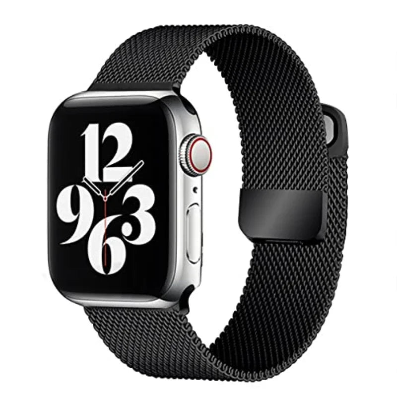 Milanese Loop band for Apple Watch 11 10 9 8 6 5 SE3 46mm 42mm 45mm 41mm 44mm 40mm Magnetic band Apple Watch Ultra 3 2 49mm band