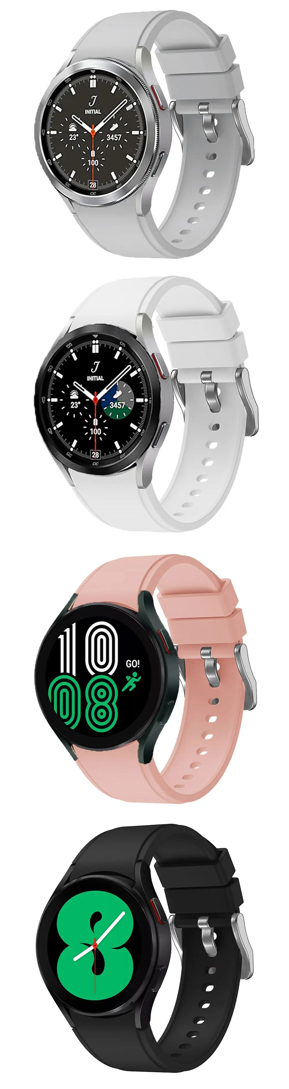 Sport Silicone Strap for Samsung Galaxy Watch 6 44mm 40mm Accessories Watch Band Bracelet Galaxy Watch6 Classic 43mm 47mm Correa