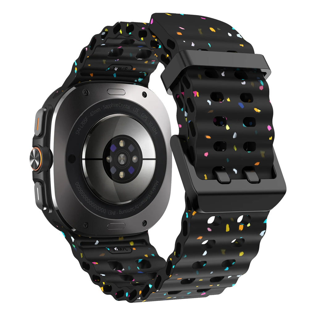 Luminous Strap for Samsung Galaxy Watch 7 Ultra 47mm Smart Watchband Silicone Bracelet for Galaxy Watch 7 Ultra Men Women Correa