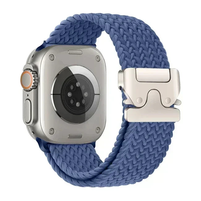 For Apple Watch Ultra 3 2 49mm 46mm 44mm 45mm 42mm 40mm 41mm Braided and Solo Loop Parachute button band Series 11 10 9 SE 8 7 6 5
