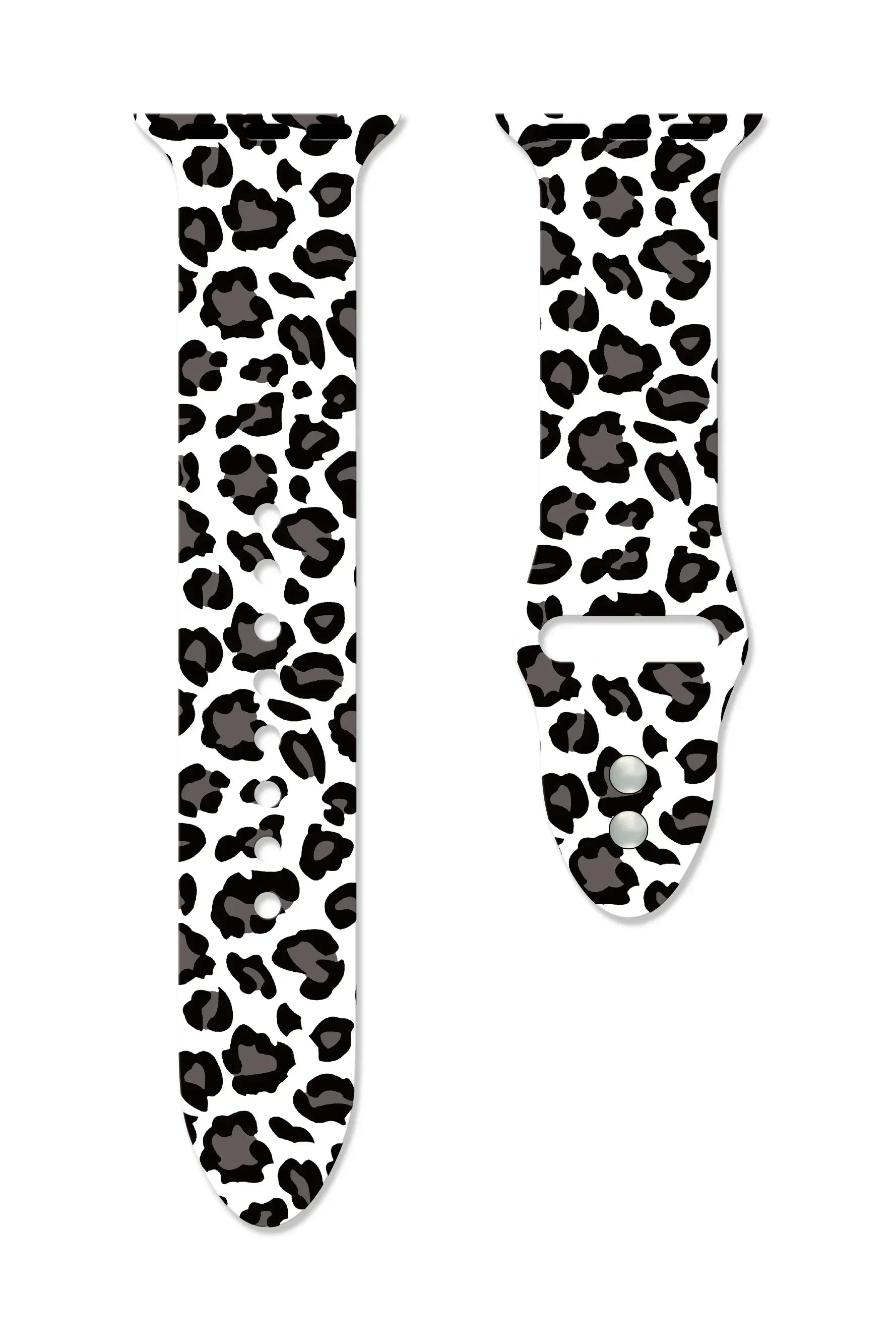 Leopard Printing band for Apple Watch band Ultra 2 49mm 44mm 40mm 41mm 45mm 38mm 42mm for Apple Watch 9 8 7 6 SE 5 4 Women Silicone band