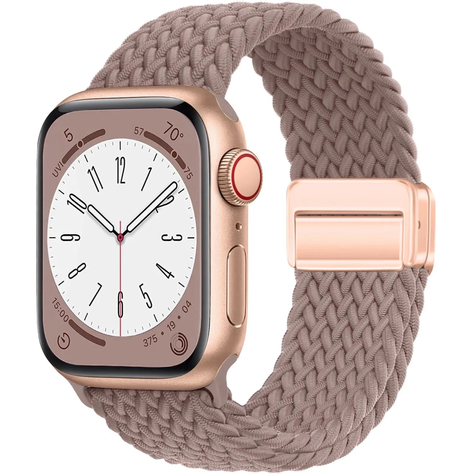 Braided band For Apple Watch band 40mm 45mm 41mm 44mm 49mm 38mm magnetic buckle Nylon band Apple Watch Series SE 7 5 6 8 9 Ultra 2