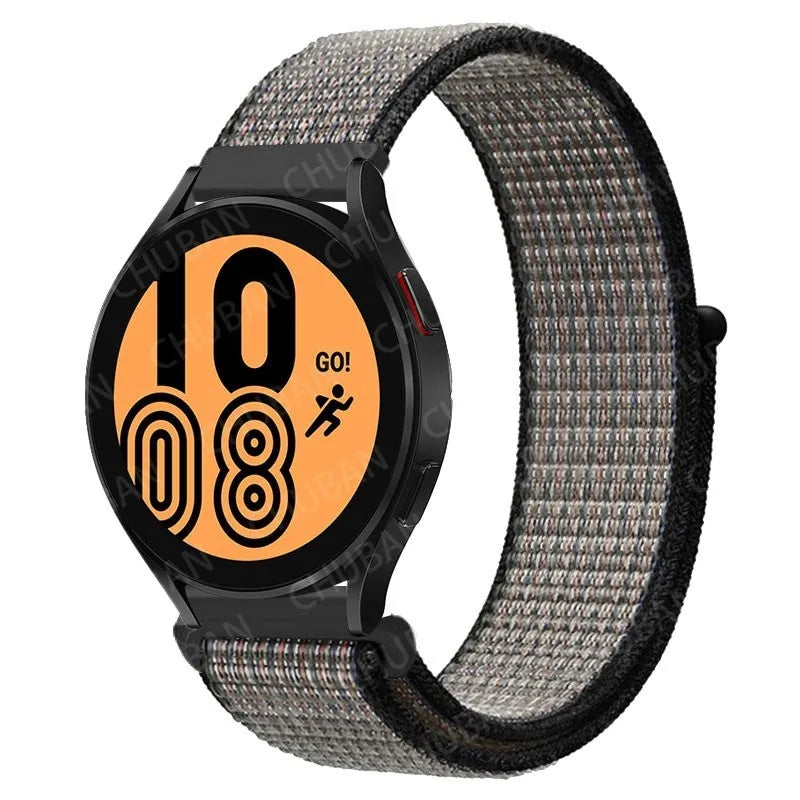 Nylon loop For Samsung Galaxy Watch 6 5 Pro/4/classic/gear s3 frontier/active Sport Bracelet Huawei watch gt2 3 22mm 20mm Strap