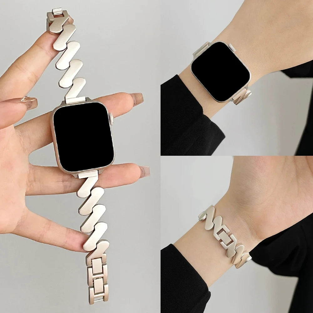 Hight Quality band for Apple Watch 10 band 46mm 42mm band for Apple Watch Ultra 2 3 band 49mm Series 10 9 8 7 SE Correa 45mm