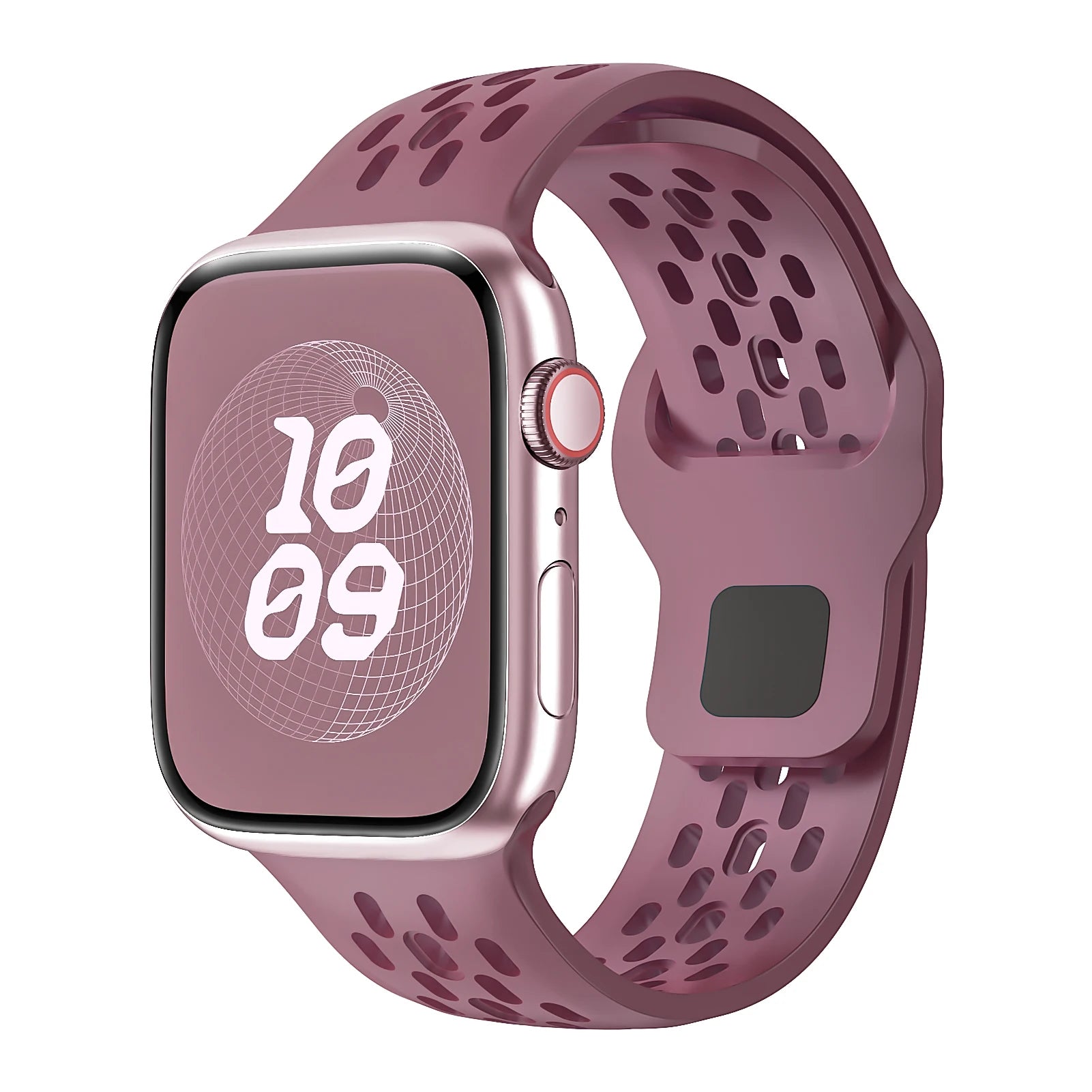 Silicone band For Apple Watch band 45mm 41mm 44mm 49mm 40mm 42mm 46mm band correa Apple Watch Series 11 10 9 8 7 6 5 SE Ultra 3