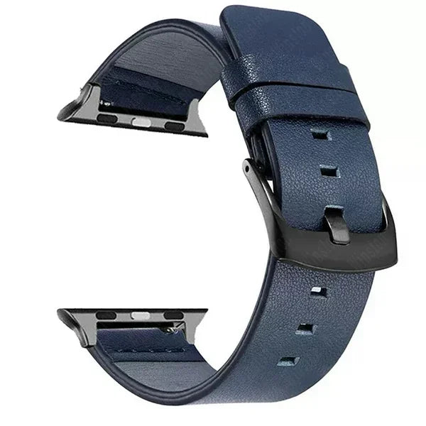 Leather band for Apple Watch Ultra 2 band 49mm 10 46mm 9 8 7 45mm 41mm High Quality band for Apple Watch Series 6 SE 5 4 44mm 40mm