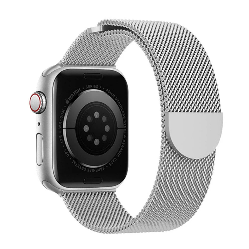 Magnetic Milanese band for Apple Watch 11 10 46mm 42mm Ultra 3 2 49mm band for Apple Watch 9 8 7 6 5 SE 3 44mm 45mm 40mm 41mm Band