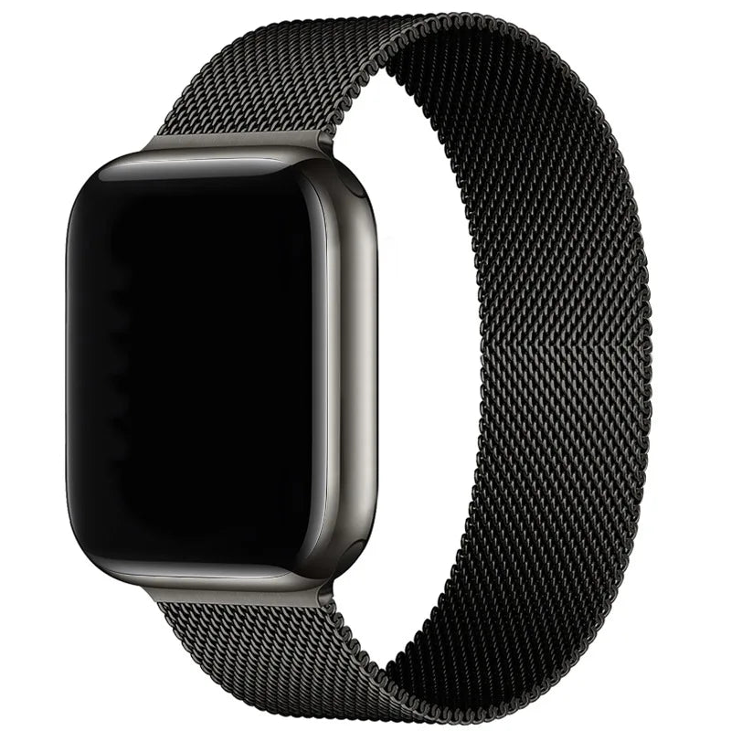 band For Apple Watch band 10 46mm 44mm 45mm 41mm 49mm 42mm 40mm 45mm Milanese Loop band Apple Watch Series 9 7 8 4 5 6 SE Ultra2