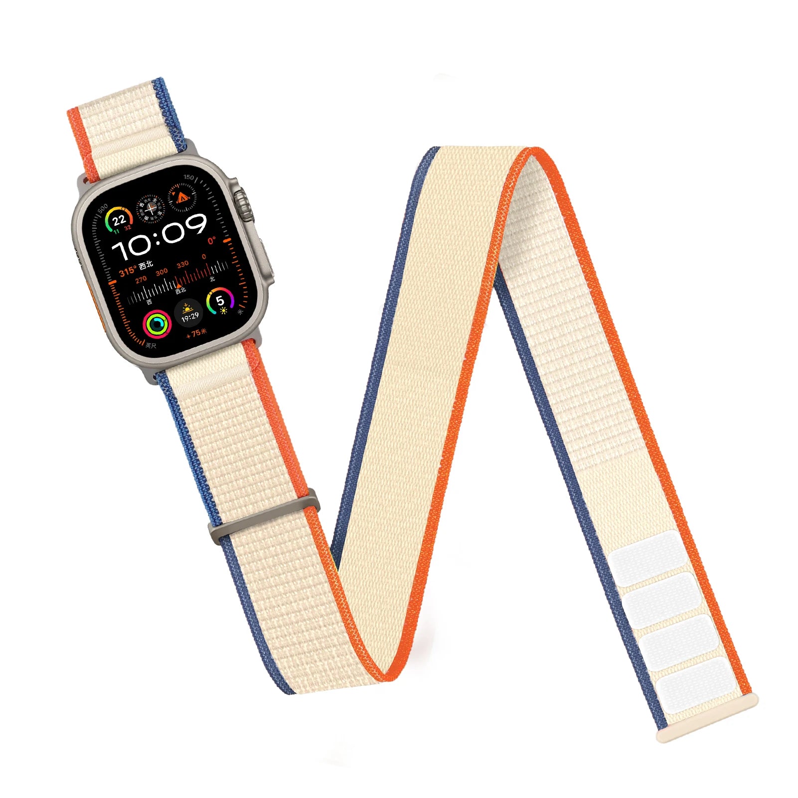 Trail Loop For Apple Watch band Ultra 2 49mm 44mm 40mm 41mm 45mm 38mm Nylon Armband Ankle band Apple Watch Series 9876 SE S10 42mm 46mm
