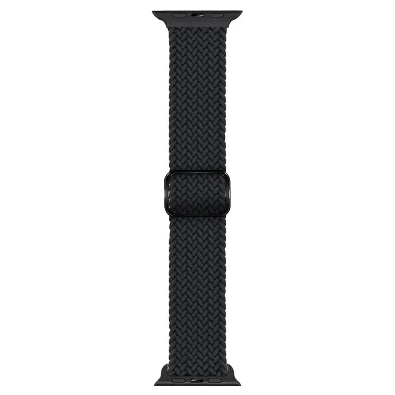 Braided Nylon band for Apple Watch band Ultra 2 49mm Series 10 46mm 42mm 44mm 40mm 41mm Adjustable band Apple Watch 9 8 7 6 SE 5 4