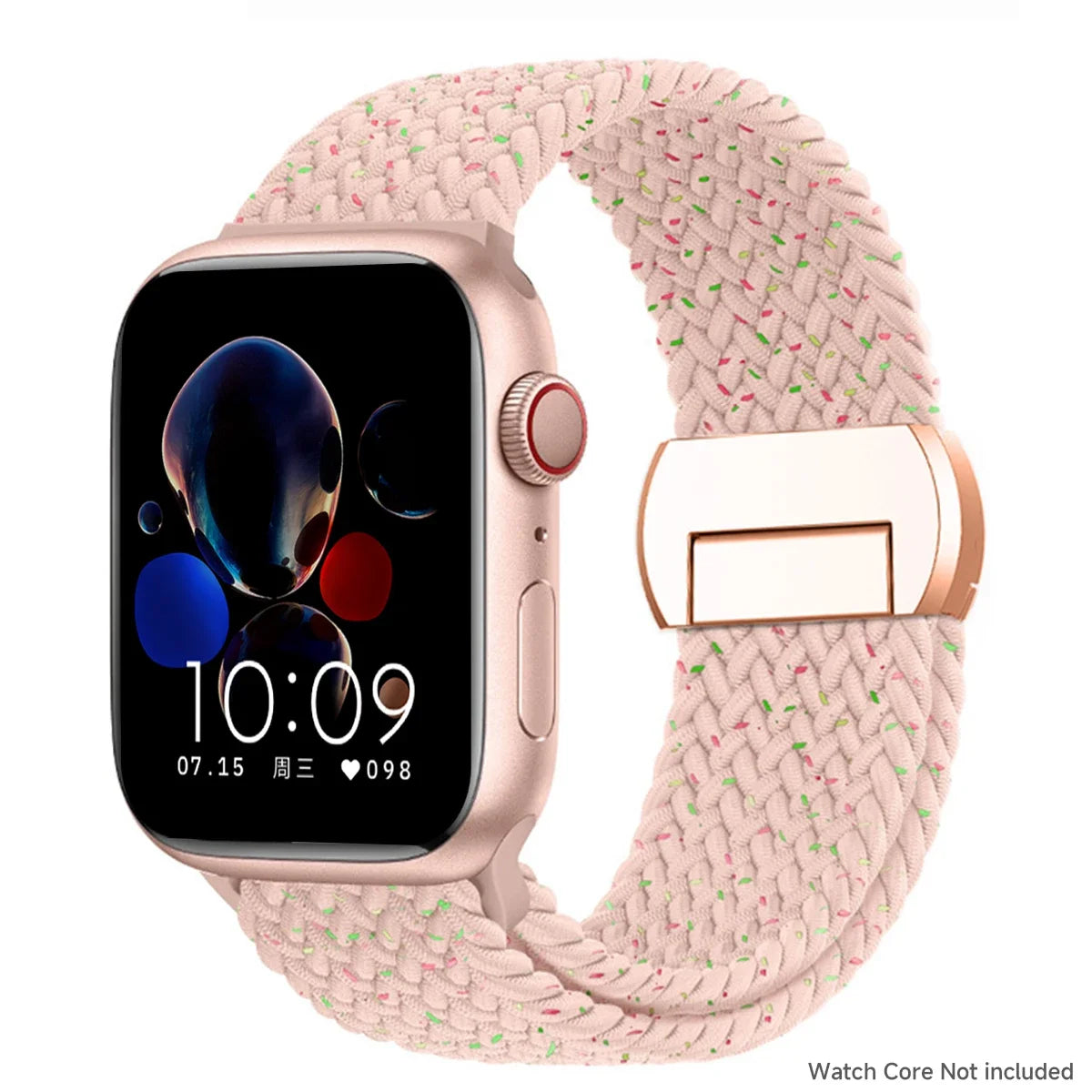 Braided band For Apple Watch band 44mm 40mm 45mm 49mm 41mm 38mm buckle band Apple Watch Series SE 10 9 8 7 6 Ultra 2 Magnetic Band