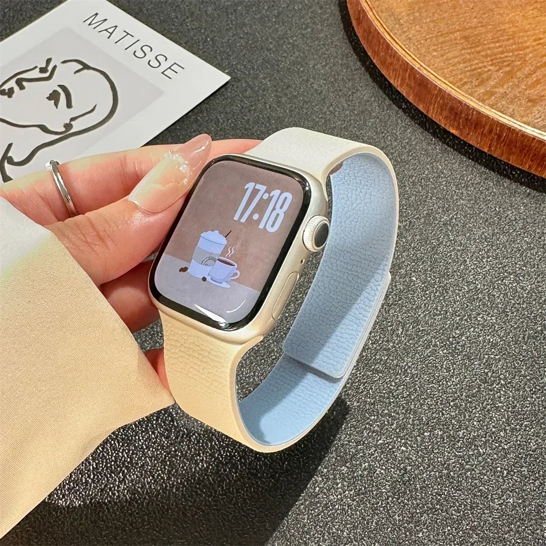 Magnetic band for Apple Watch Ultra3 2 1 49mm 45mm 42mm 46mm 40mm 41mm 2025 New silicone sport band Series 11 10 9 8 7 6 5 4 SE