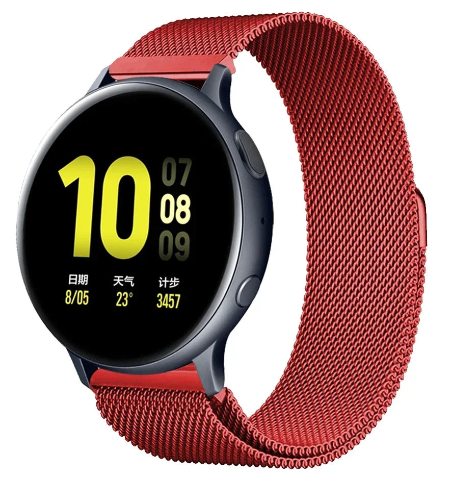 Strap for Samsung Galaxy watch Active 2/4/5/5Pro 44mm/40mm Magnetic loop 20mm 22mm Bracelet Galaxy Watch 6 4 classic 46mm 42mm