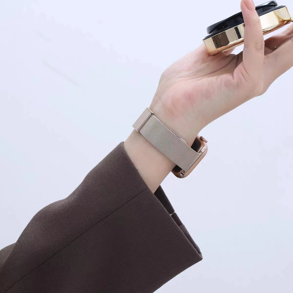 Milanese band for Apple Watch 44mm 40mm 45mm 41mm 46mm 42mm 38mm 49mm metal band Apple Watch Series 11 10 Ultra 9 8 7 6 5 SE3 band