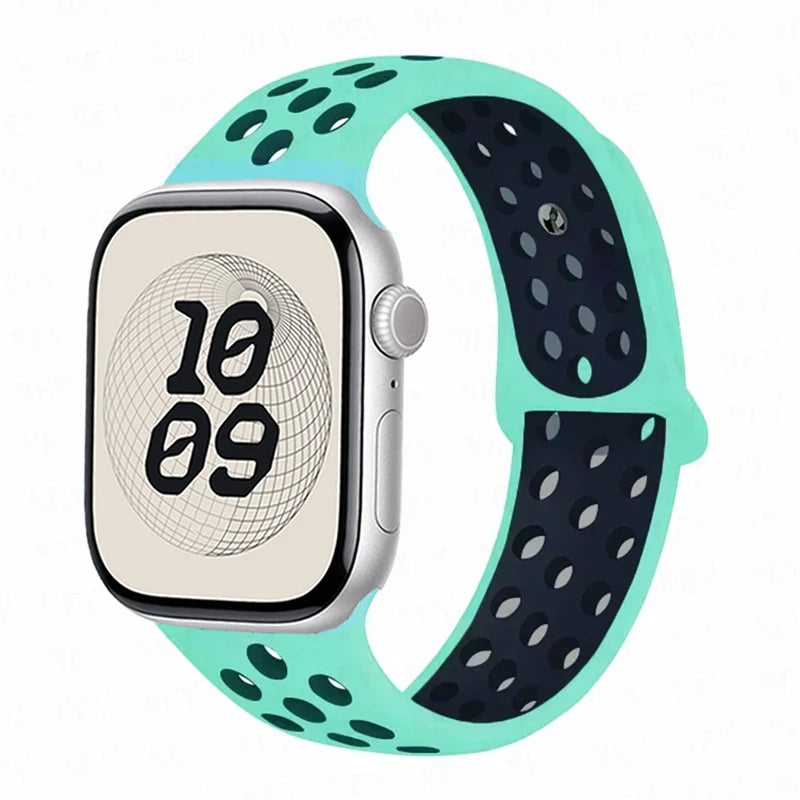 band For Apple Watch 10 46mm 42mm 45mm 41mm 44mm Ultra 2 3 49mm Sport Breathable band Apple Watch Series 11 8 7 6 4 5 9 SE 3 Band