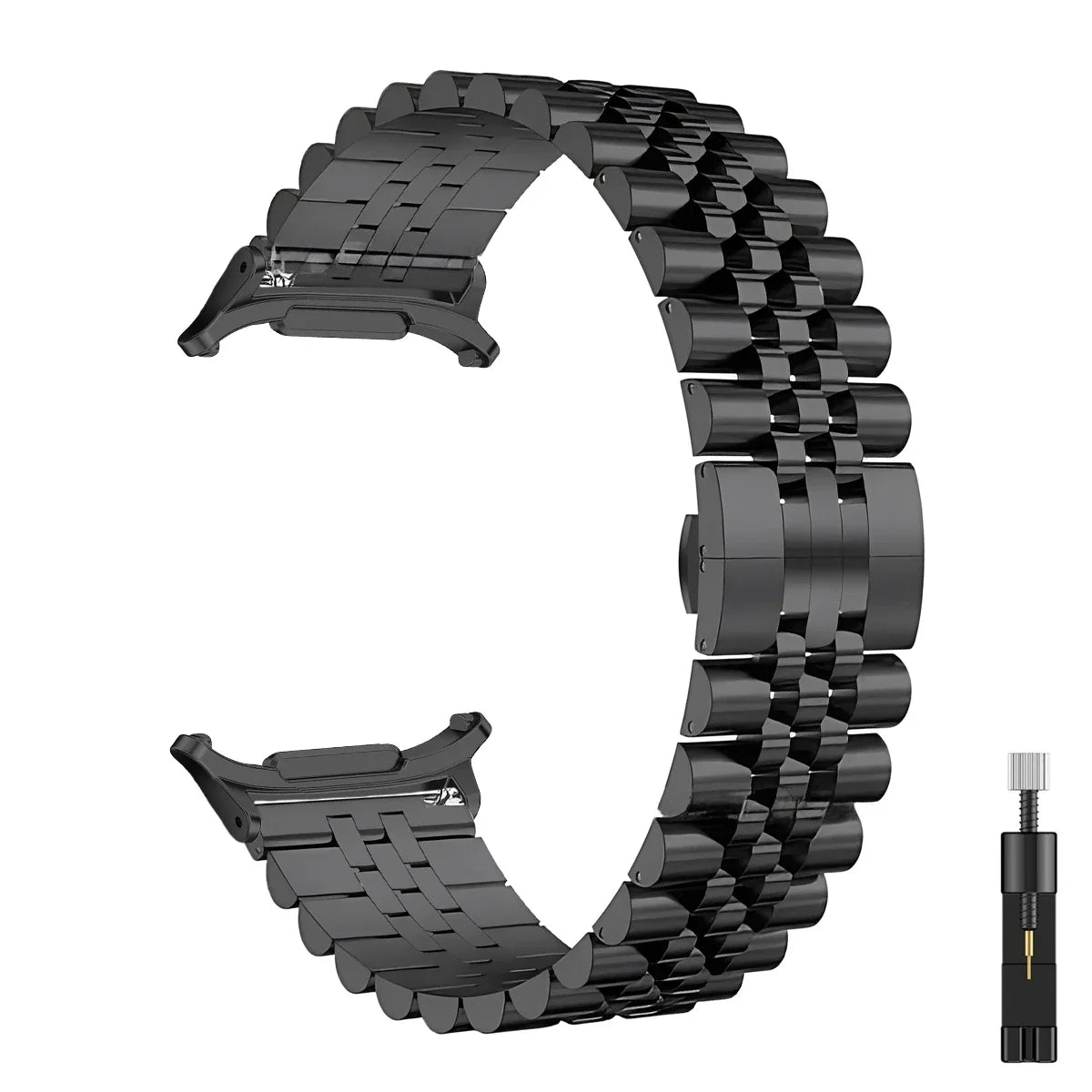 Five Baht Metal Band for Samsung Galaxy Watch Ultra 47mm Comfortable Bracelet For Galaxy Watch Watch 8/Classic 46/44/40mm Correa