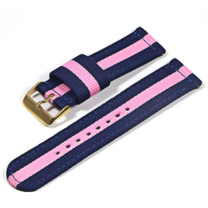 22mm Nylon watch strap For Samsung Galaxy watch 46mm 42mm Active2 Active1 Gear S3 frontier Sports nylon bang