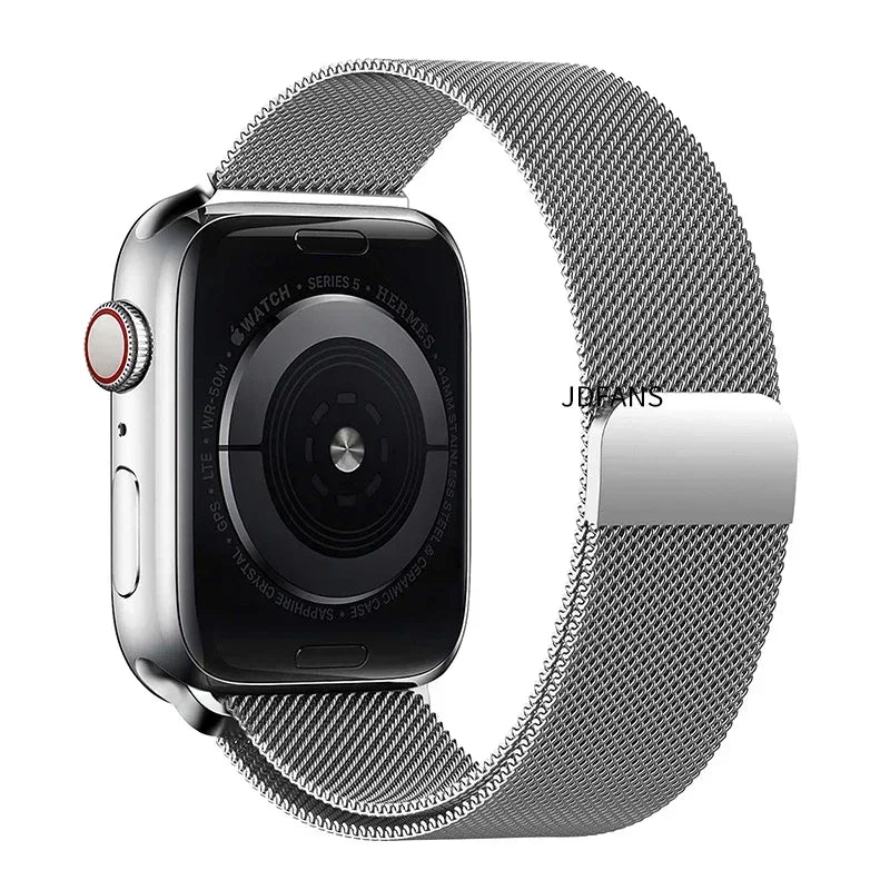 Milanese Loop for Apple Watch band 10 46mm 45mm 44mm 40mm 41mm 42mm 38mm 44mm band Ultra 2 49mm Apple Watch Series 9 8 7 6 SE 5 4 3