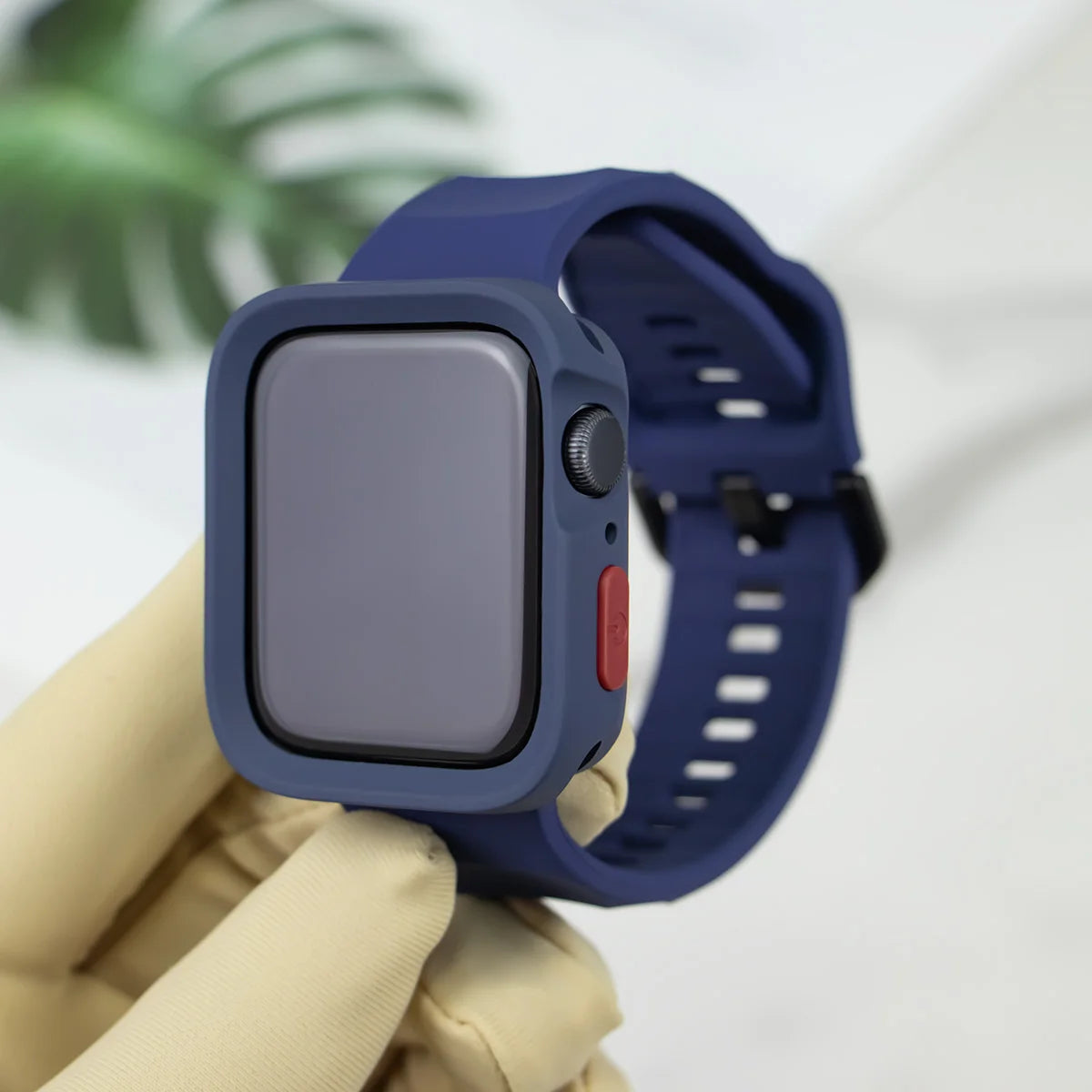 Silicone Case+band For Apple Watch band Series 10 8 9 7 6 SE 5 4 band Correa Apple Watch 46mm 44mm 40mm 45mm 41mm Ultra 49mm